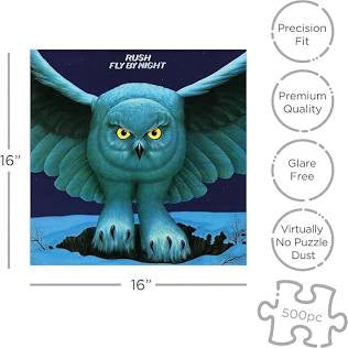 Rush - Fly By Night Dying (500-Piece Puzzle)