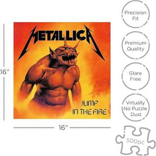 Metallica – Jump in the Fire (500-Piece Puzzle)