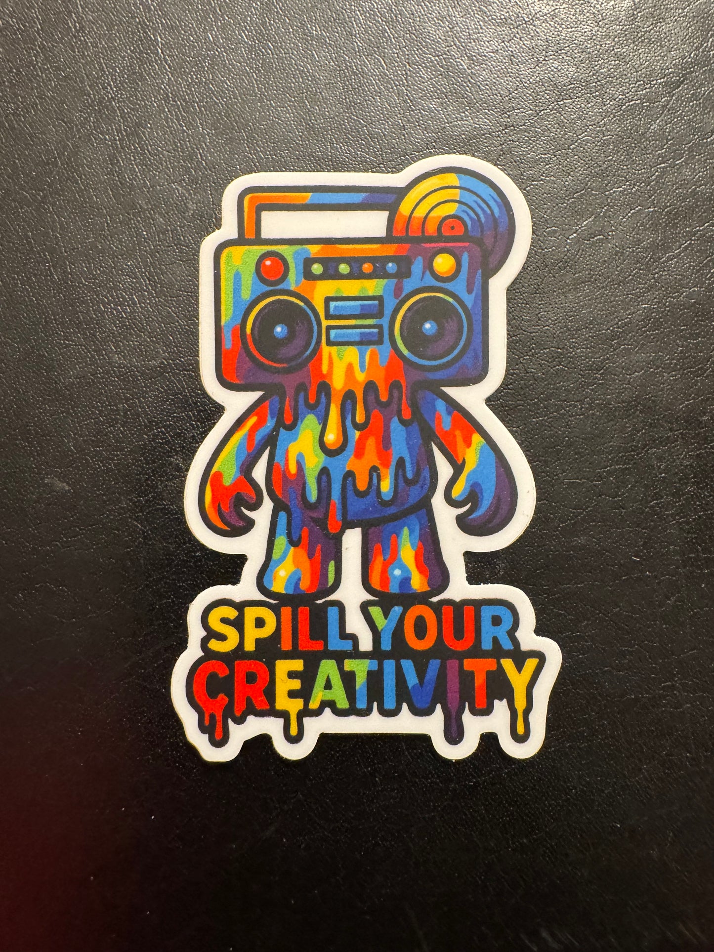 Boomy The Boombox Sticker — Vinyl Die-Cut