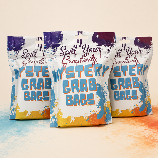 Three Spill Your Creativity Boom Bear Mystery Grab Bags