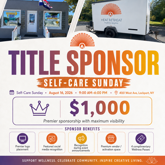 Title Sponsor package for Self-Care Sunday 2026